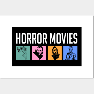 Horror Movies Fan Posters and Art